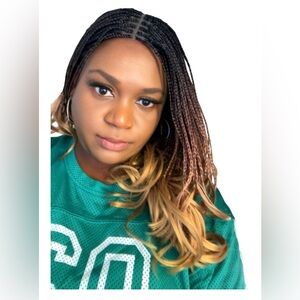 Stylish Ombre Braided Wig